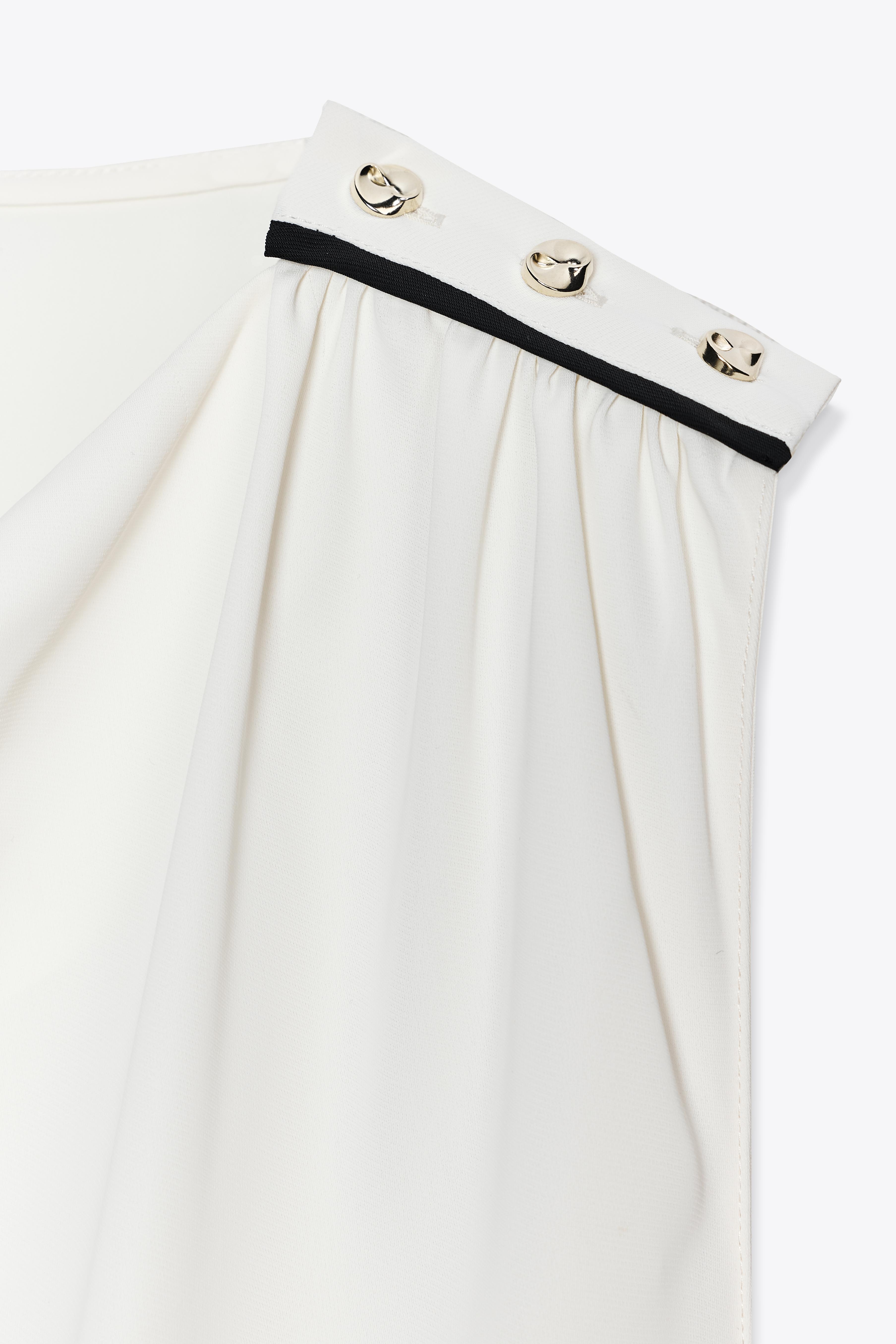 SHOULDER BUTTON BLOUSE